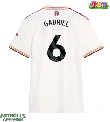 Arsenal Gabriel Magalhaes #6 Tredje Tröja Kvinnor 2025-26 Kortärmad